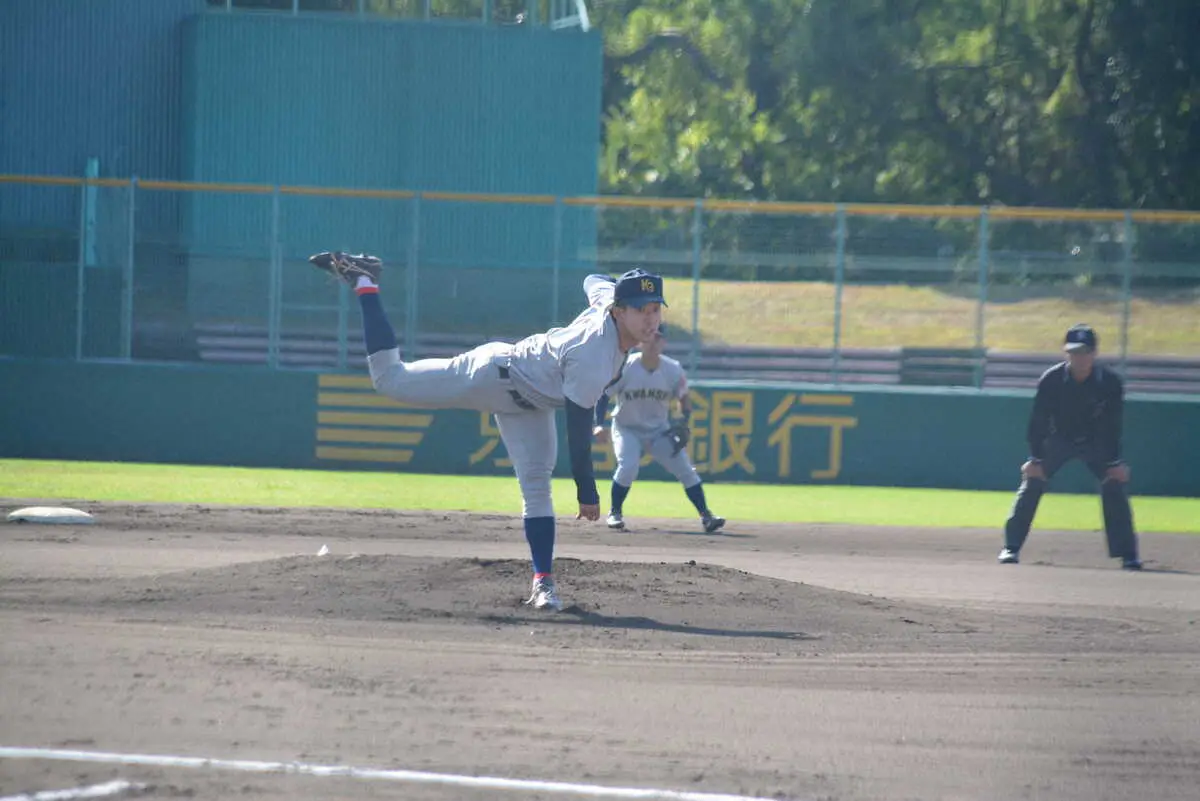 【関西学生野球】関学大が春秋連覇に王手　リーグ戦初先発の古川が7回無失点「緊張したが持ち味出せた」