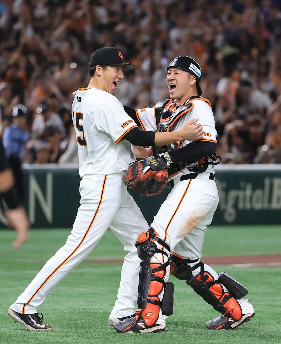 【画像・写真】巨人・大勢「今日は珍しく足が震えるのを感じた」　3連投で完封リレー締め「野球人生でプラスになる」