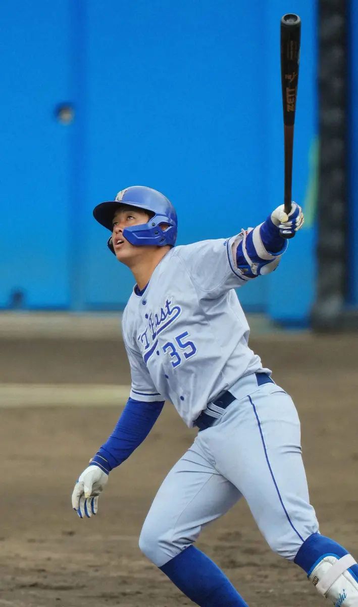 【画像・写真】元ヤクルトの古田に憧れる野口