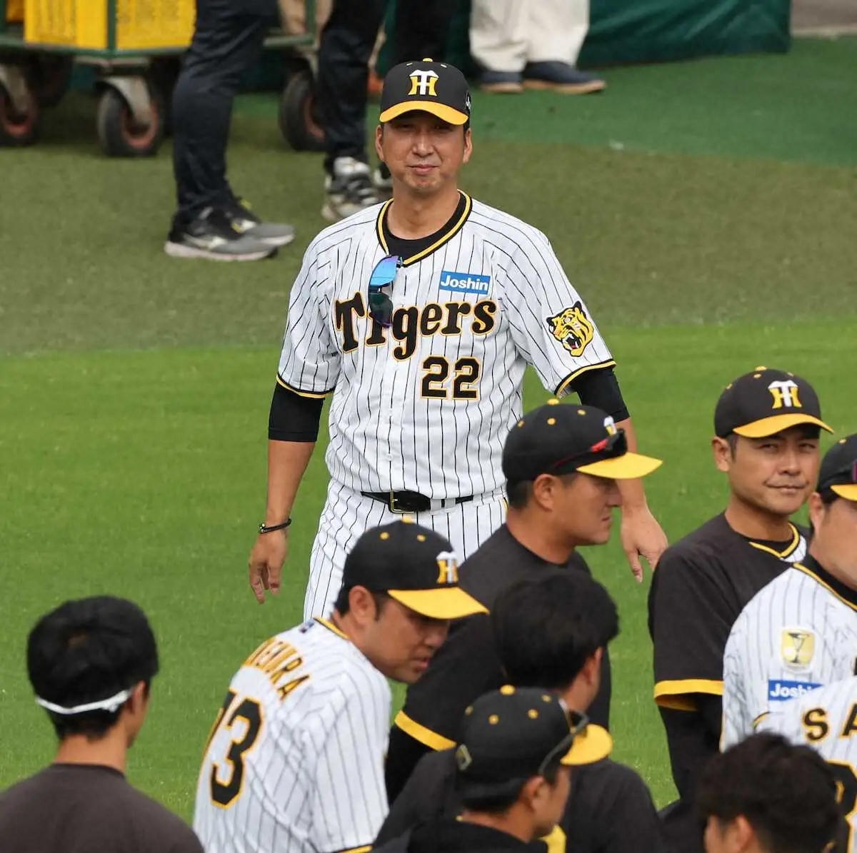 新生・猛虎が本格始動　藤川新監督が背番号22で秋季練習開始　近本、大山ら一部主力は個別調整