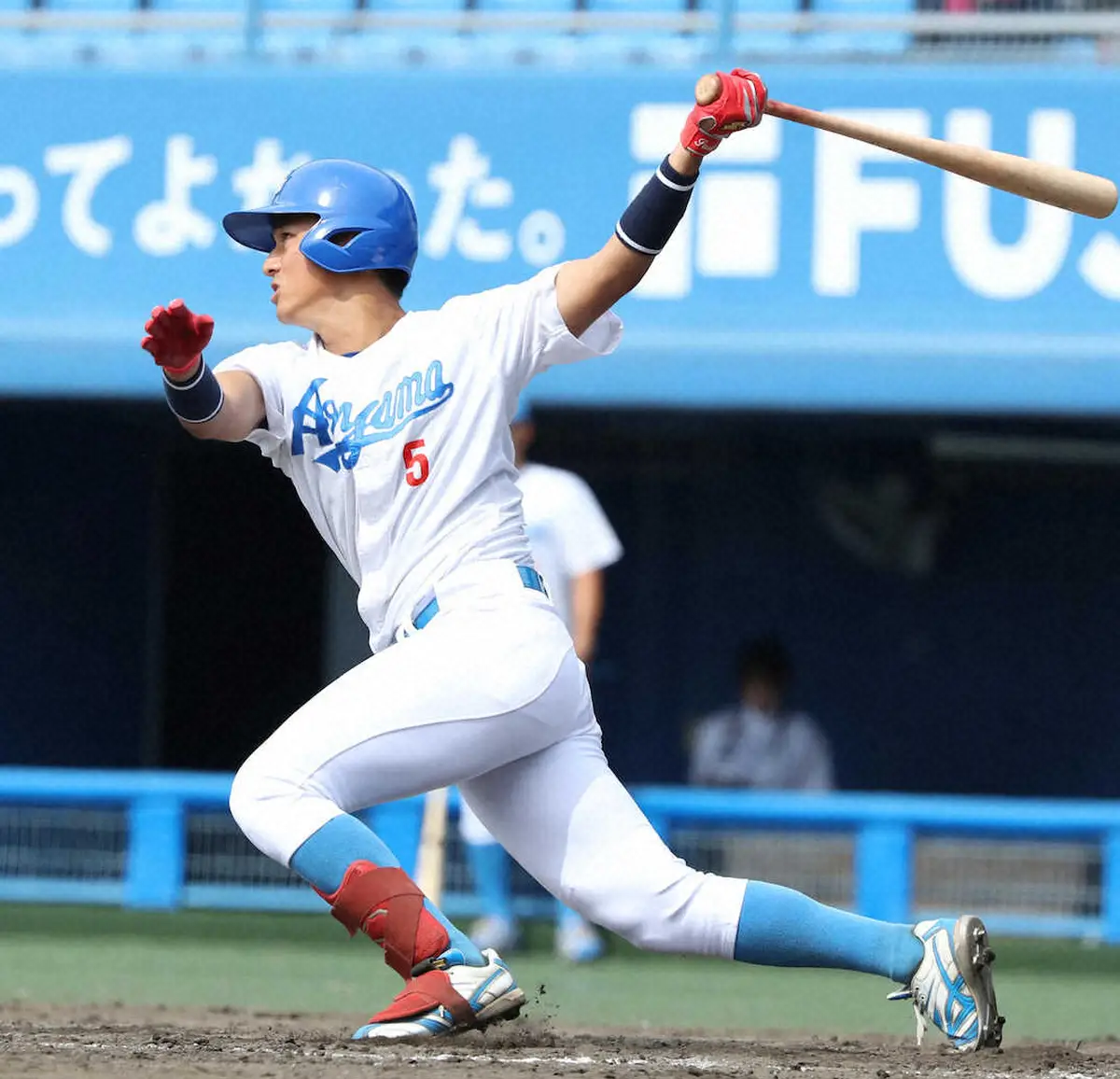 【ドラフト会議】広島1位指名の青学大・佐々木泰は「ここで一本打てることが自分のセールスポイント」