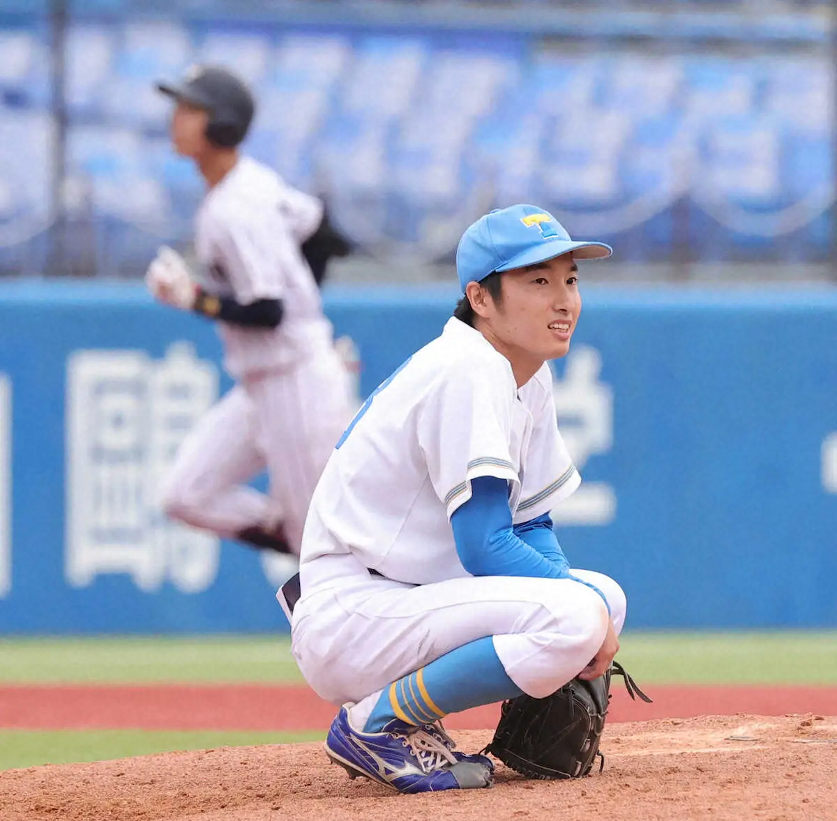 【画像・写真】東大・渡辺俊介Jrの向輝　完投勝利目前も…痛恨2ラン被弾