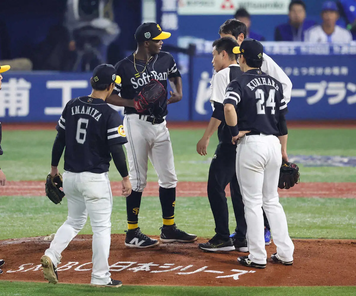 【画像・写真】野球ファン困惑のTBSシリーズ＆選挙「同時生中継」モイネロに打球直撃＆DeNA反撃チャンスに“直撃”