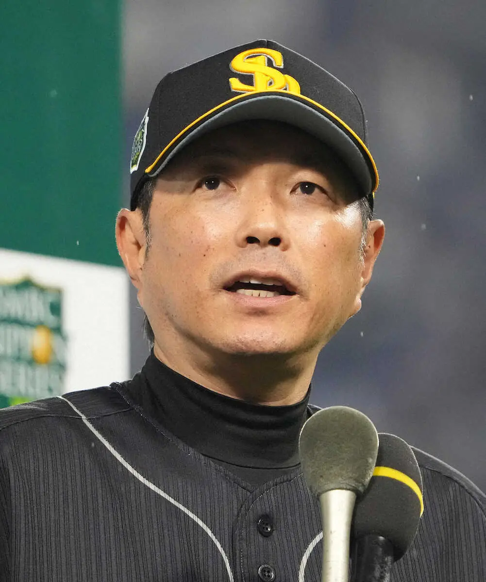 「あと2つ勝ちます」連勝のソフトバンク小久保監督　モイネロの打球直撃「ヒヤッと」「全く痛くないと」