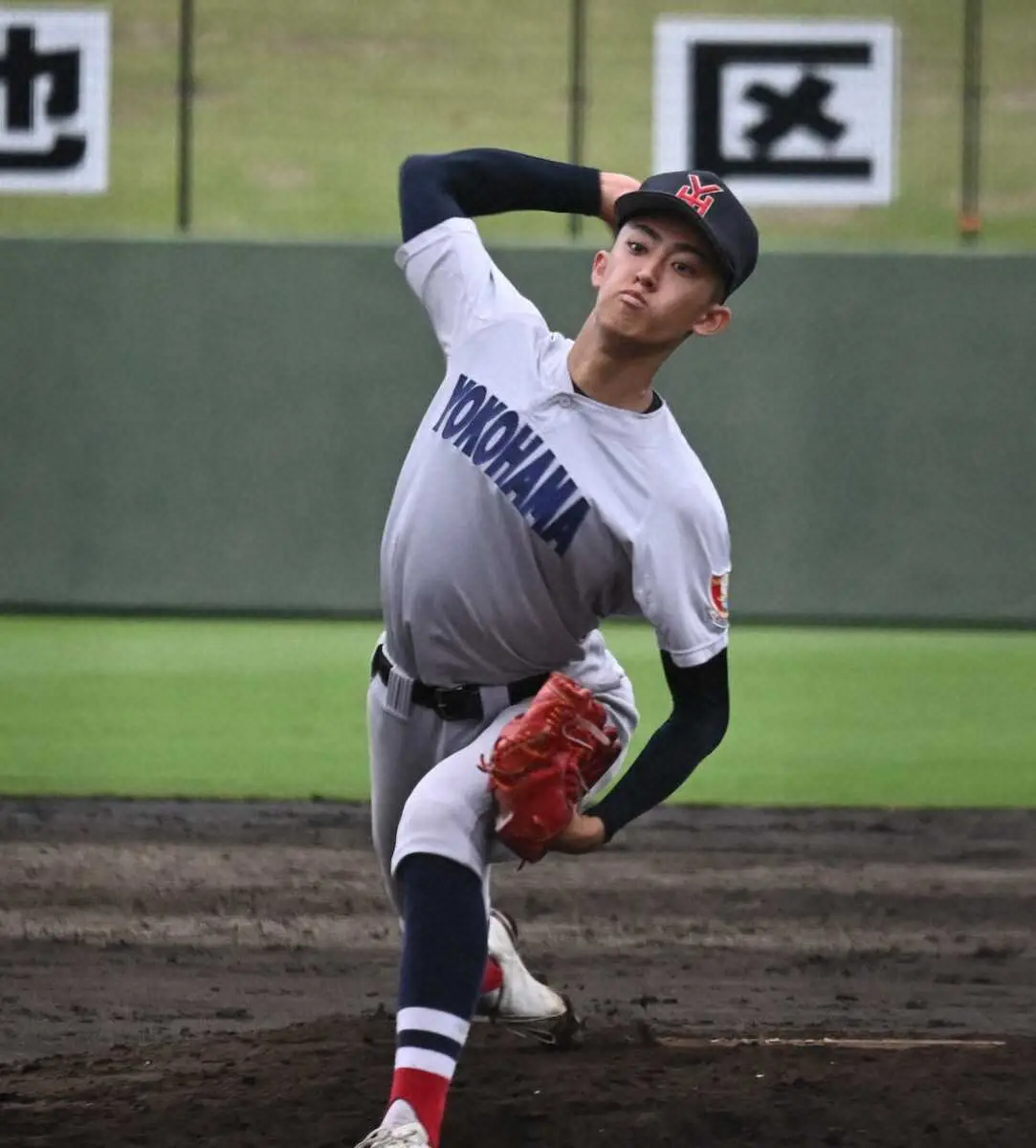 横浜　6年ぶり選抜出場当確！1年・織田が公式戦初完投を完封勝利で飾る