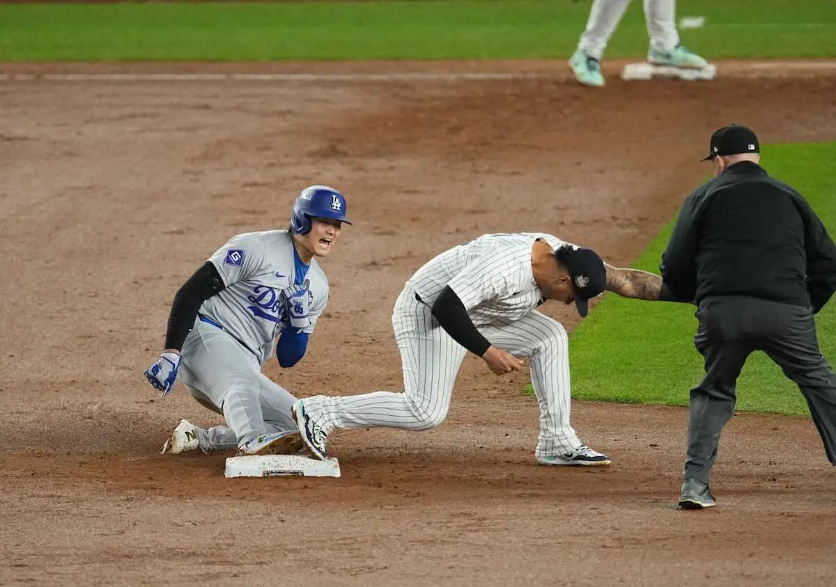 【画像・写真】田中賢介氏　大谷翔平の「胸つかみ走法」での初スライディングにお墨付き「安心」長谷川滋利氏は驚き