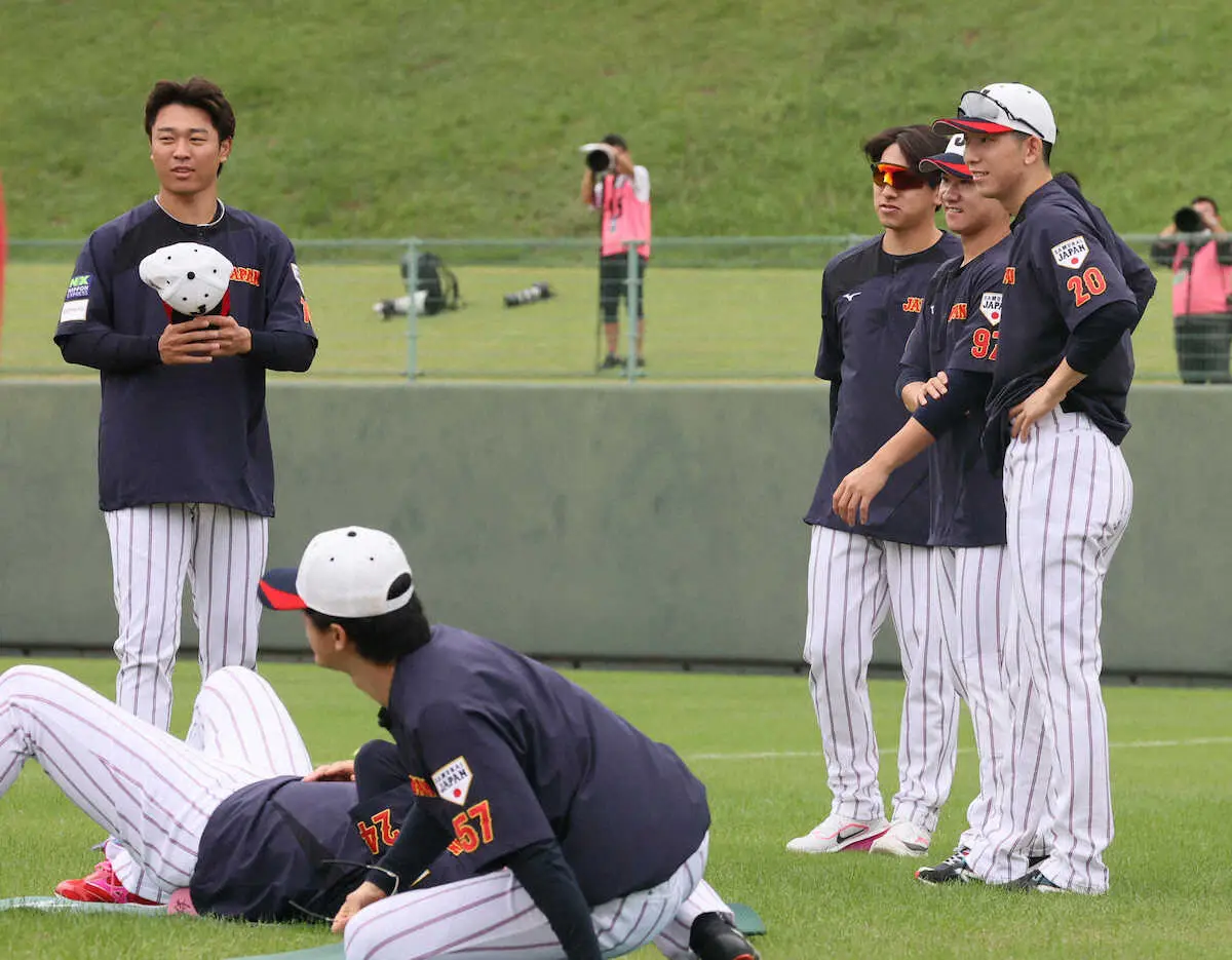 侍戦士が大谷の世界一を祝福　大勢「ワールドシリーズかっこいいな」戸郷「ケガしながら凄いなと」