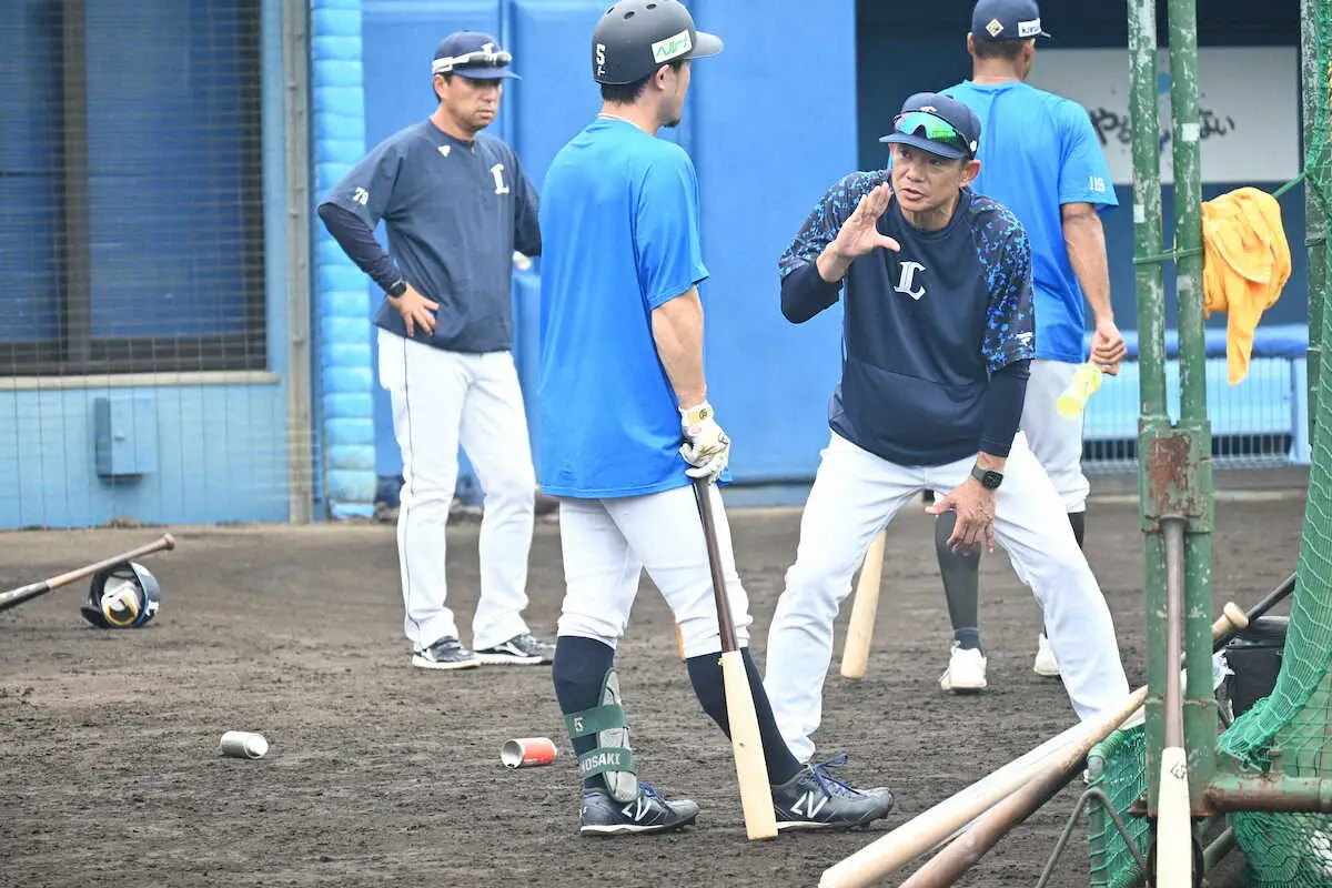 西武・外崎3安打　仁志野手チーフ兼打撃コーチの助言に感謝