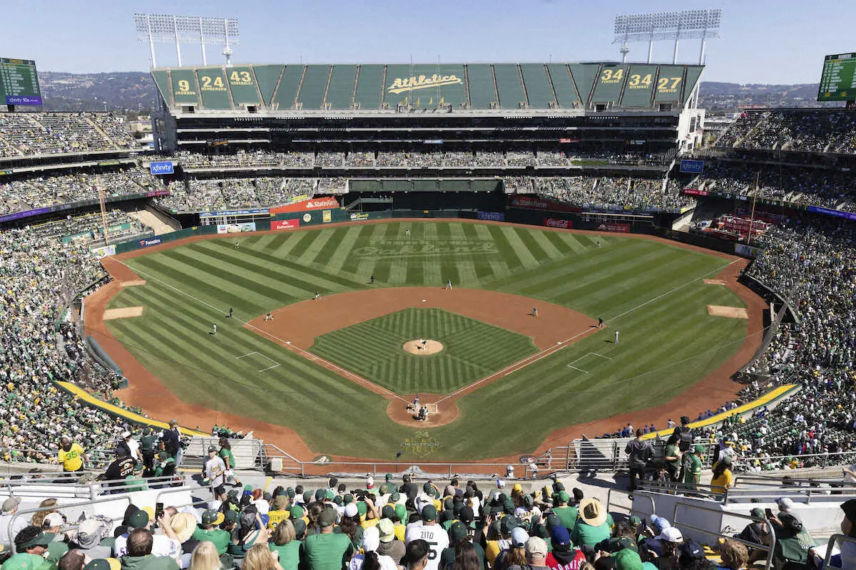 ついに…ラスベガスに移転するアスレチックス　MLB公式サイトから「オークランド」の表記が消滅