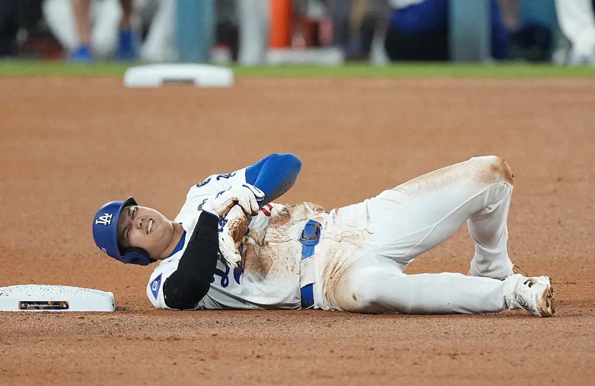 【画像・写真】大谷翔平が脱臼した左肩を手術　球団が発表　来春キャンプ間に合う見込み　2度の右肘手術した医師が執刀