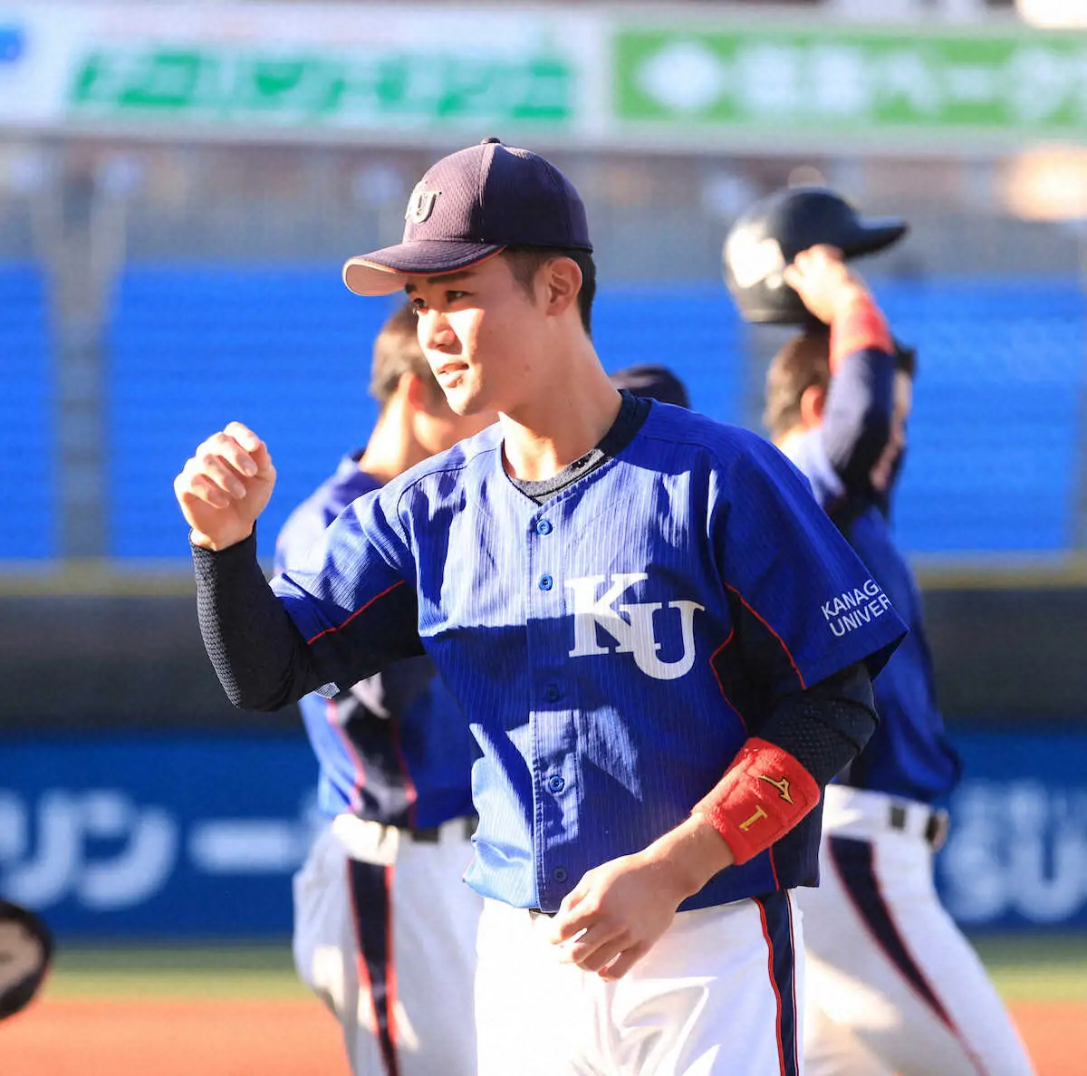 【画像・写真】ソフトバンク2位の神奈川大・庄子雄大は神宮大会出場逃す　4打数無安打に終わり「悔しい」と涙