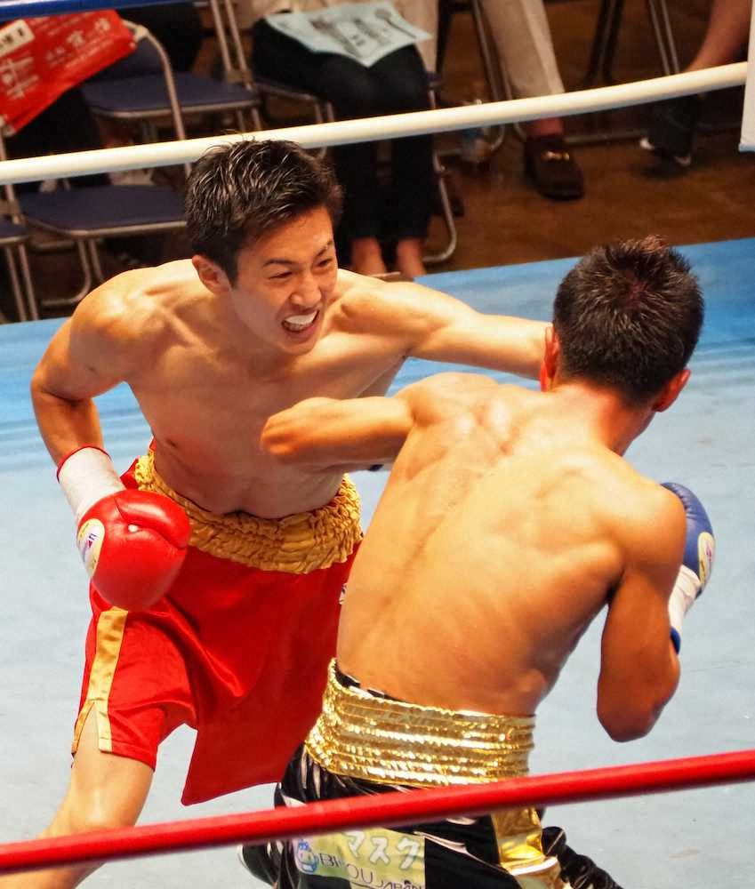 “具志堅二世”宝珠山晃　フルマークの完勝で東日本新人王決勝進出「自分のボクシングできた」