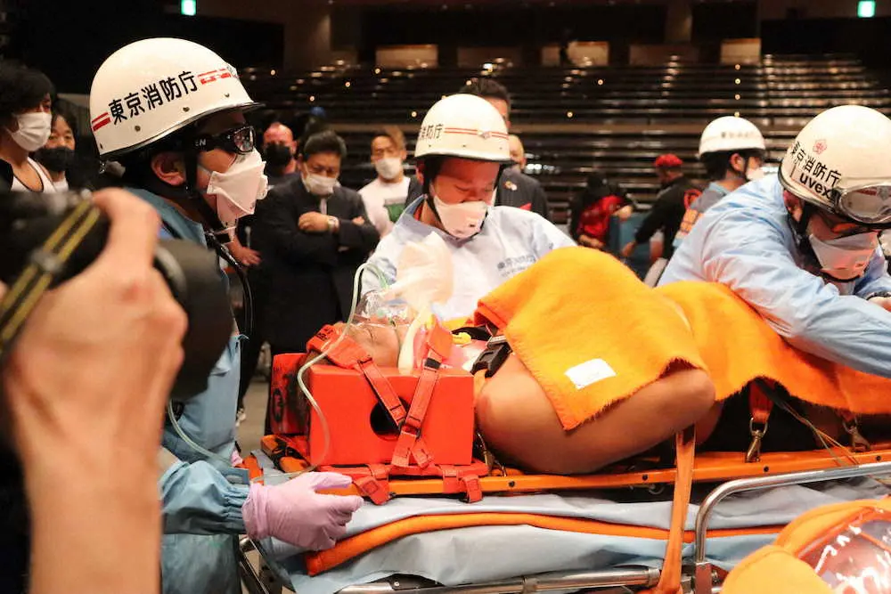 ZERO1大谷晋二郎の状態「声は聞こえているが、体を動かすことができない」救急搬送で大会関係者