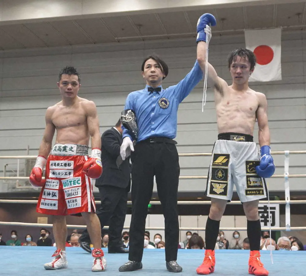 日本スーパーフライ級王座決定戦は中川健太が3度目の戴冠　敗れた久高寛之は引退の意向