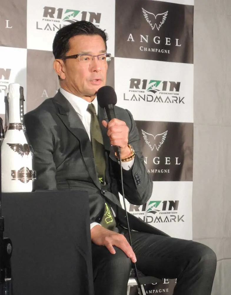 大みそか「RIZIN.40」は地上波放送なし　榊原CEO「格闘技が市民権が得られるように精進」