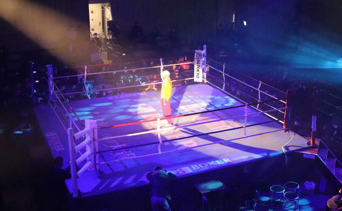 ボクシング興行でファションショー開催　コラボブランド「DG　TOKYO」発表記念