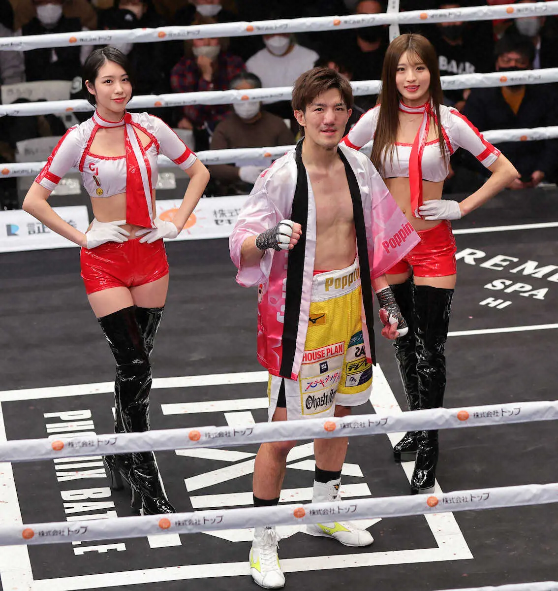 井上兄弟のいとこ浩樹が2年7カ月ぶり復帰戦　2回TKO勝ちで「ただいま」