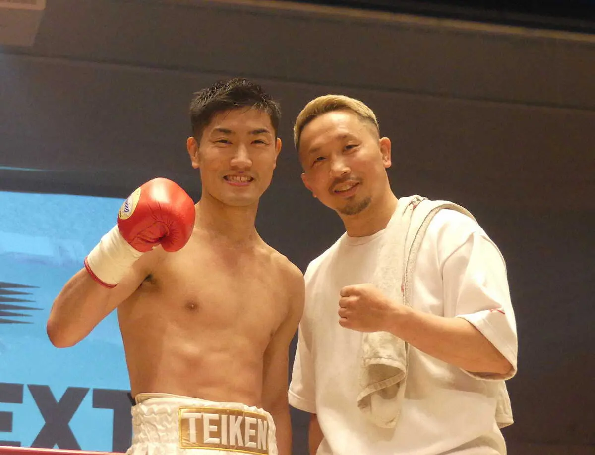 アマ10冠・藤田健児　2回TKO勝利で4連勝　「有効打を何度も当てられた」