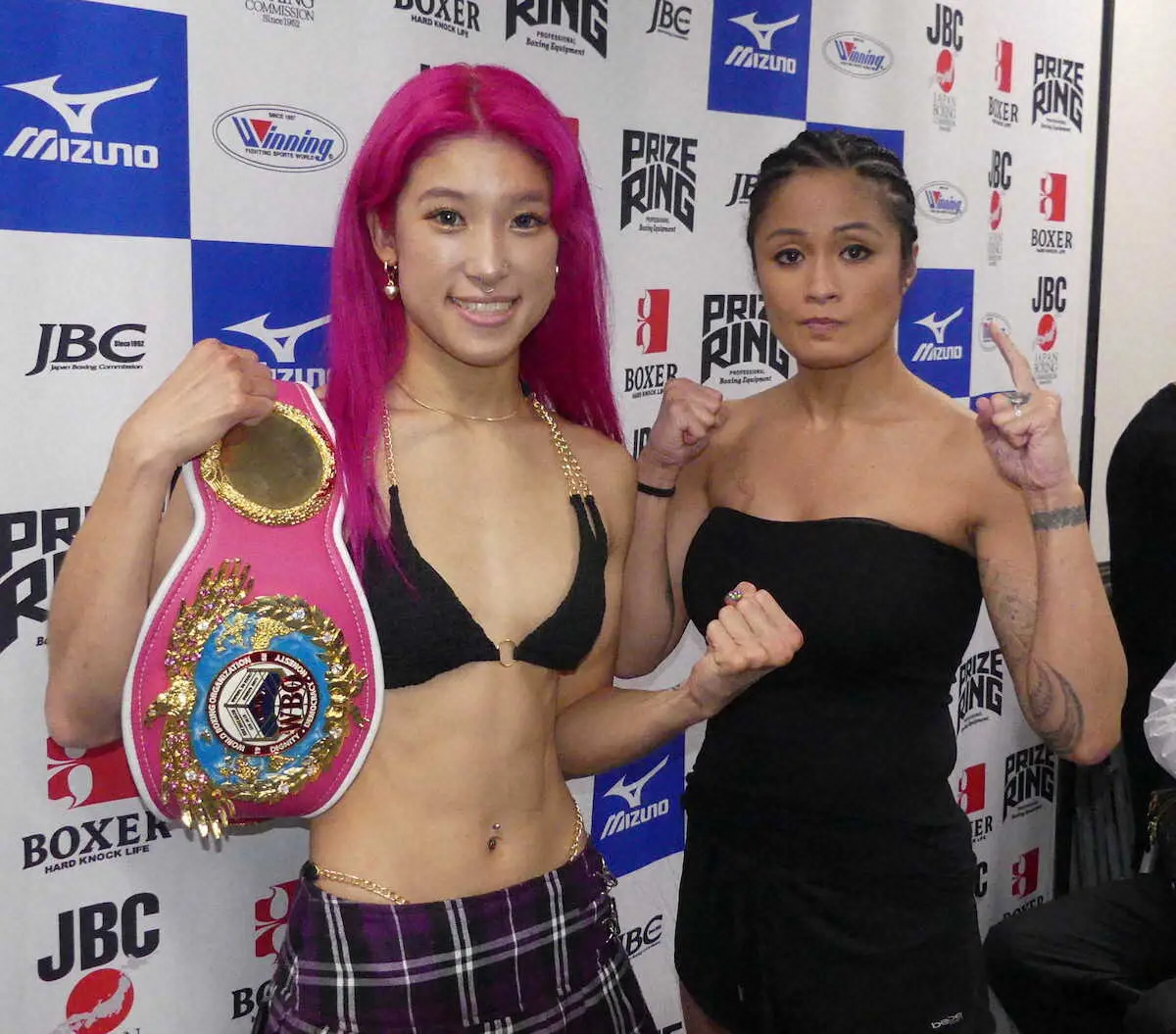 女子ボクシング　晝田瑞希が初防衛戦へ前日計量パス「ただ勝つことだけを目指す」