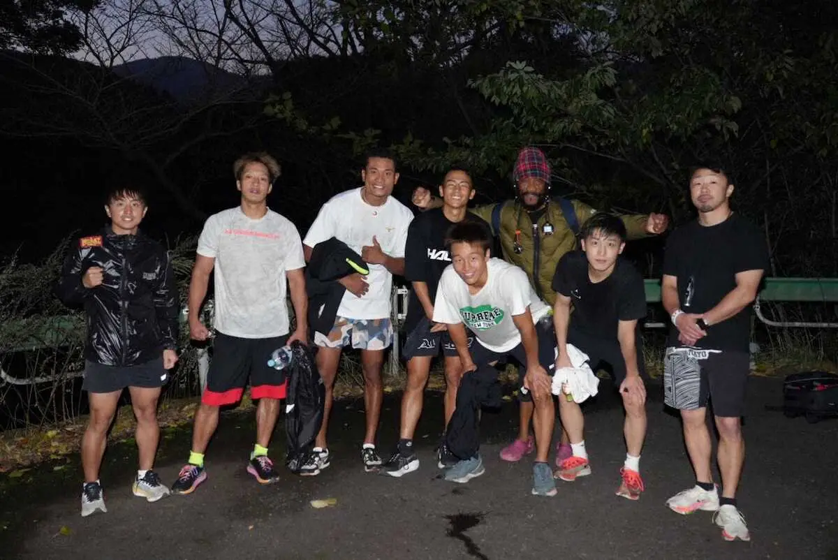 【ボクシング】大橋ジム6選手が熱海で走り込み合宿　平岡アンディ＆武居由樹は12・26に尚弥の前座