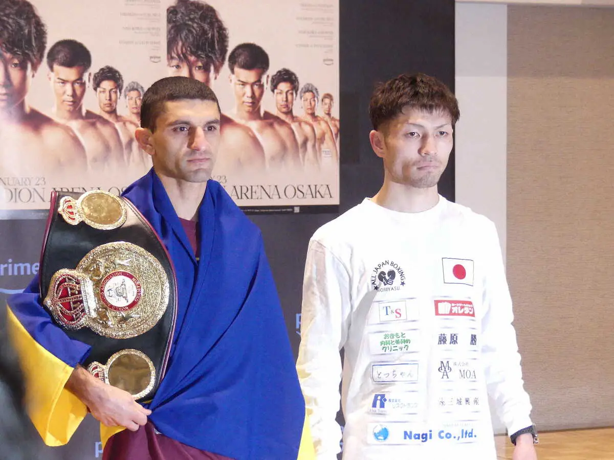 【ボクシング】ユーリ阿久井　世界初挑戦へ「ベルトを持ち帰る」ウクライナから来日ダラキアンには敬意