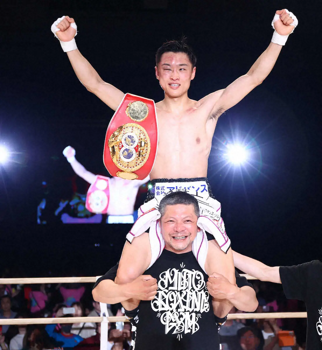 【ボクシング】西田凌佑がプロ9戦目で世界王座を獲得　バンタム級世界王者は3人が日本人に