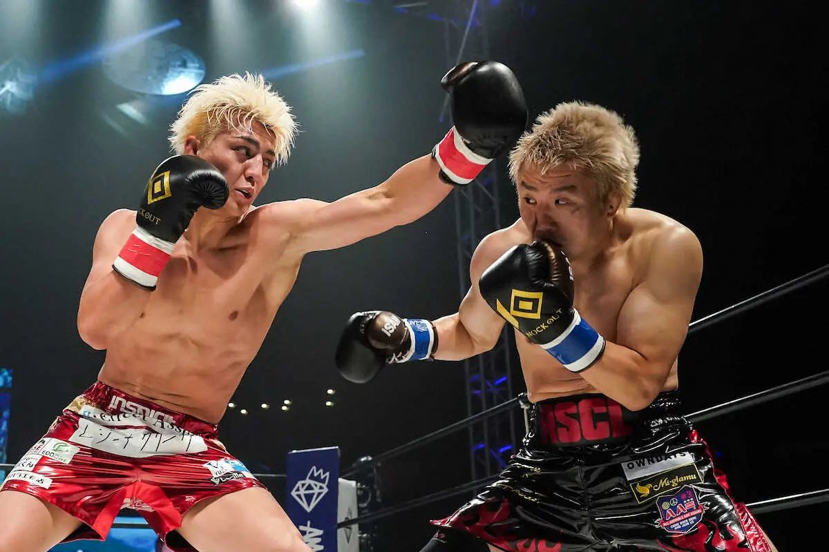 「KNOCK　OUT」鈴木千裕と五味隆典の激闘はドロー　パンチのみ特別ルールで師弟対決