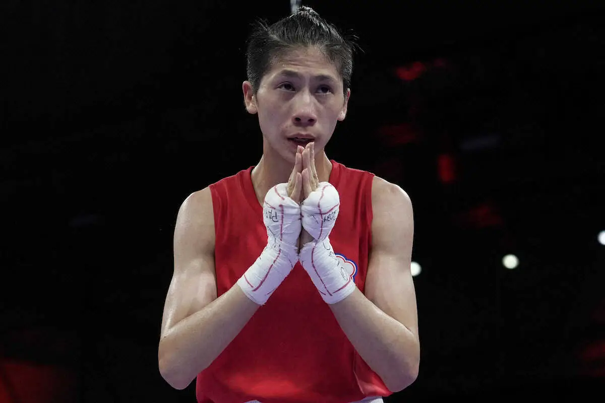 判定勝ちしたリン・ユーチン（AP）