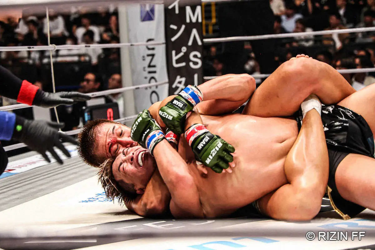 「RIZIN48」リオ五輪レスリング銀の太田忍　悔しい一本負け　2年前のリベンジならず