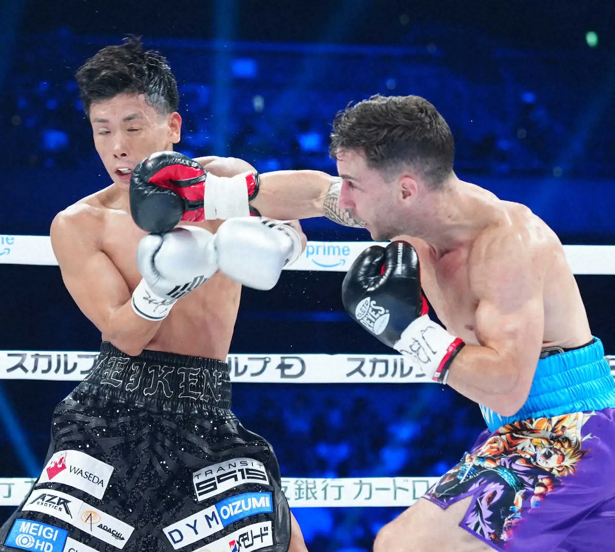 【画像・写真】岩田翔吉3回TKO勝ち！　2度目の挑戦で悲願達成　名門・帝拳12人目の日本人世界王者、早大出身は初