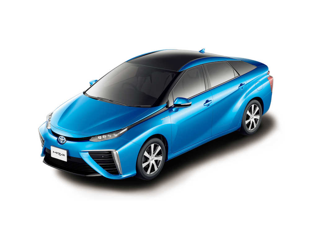 燃料電池車５００万円台に　官民が２５年の価格目標