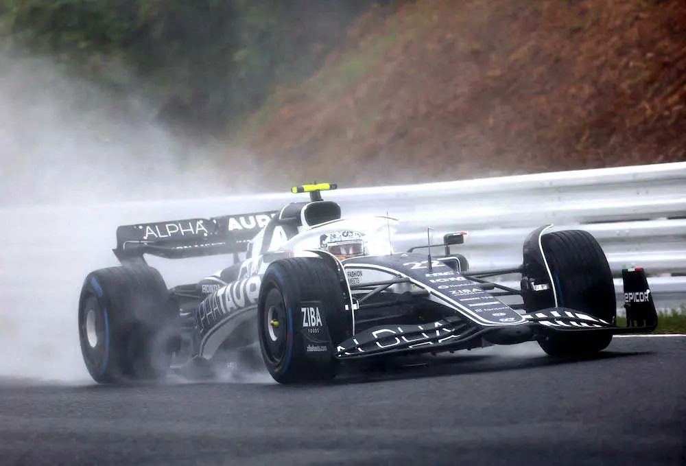 【画像・写真】日本GPのFP2はラッセルがトップタイム　ハミルトン2番手　角田は14番手