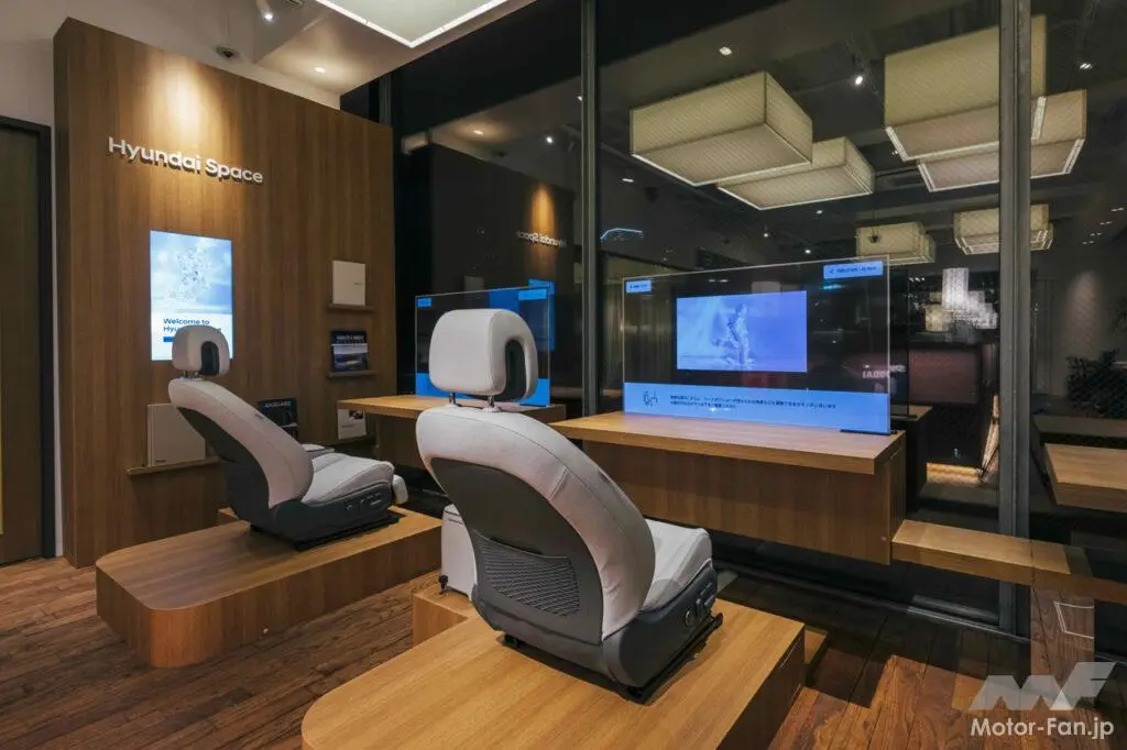 東京・代官山の蔦屋書店にヒョンデIONIQ5のリラクゼーションコンフォートシートを設置した「ヒョンデ・スペース」が誕生！