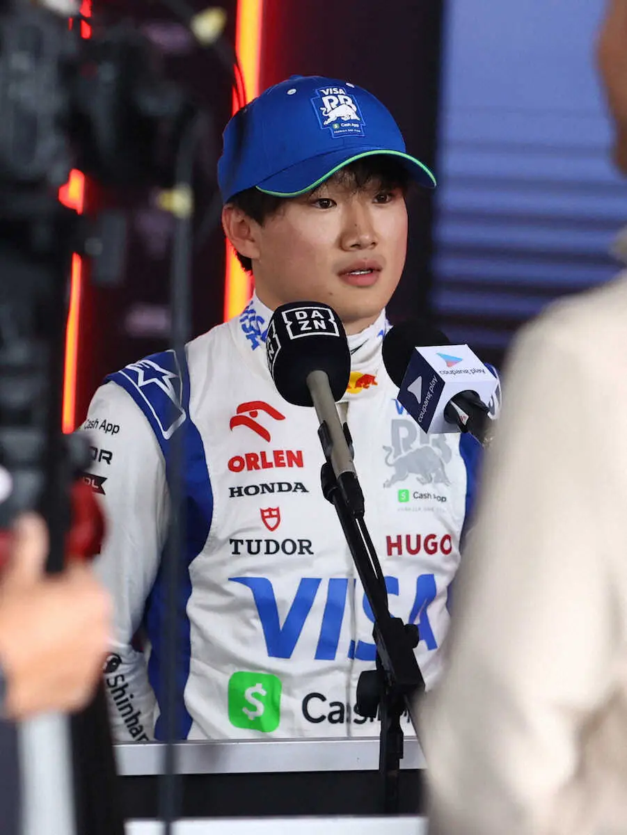 角田裕毅「日本のファンの期待に沿うレースを」　F1日本GP5日開幕　春開催には「新鮮」