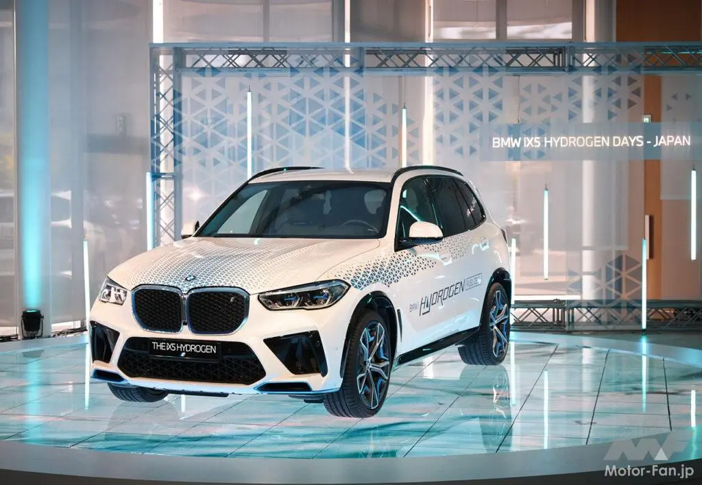 BMWが燃料電池実験車両「iX5ハイドロジェン」の日本における実証実験を2024年も継続