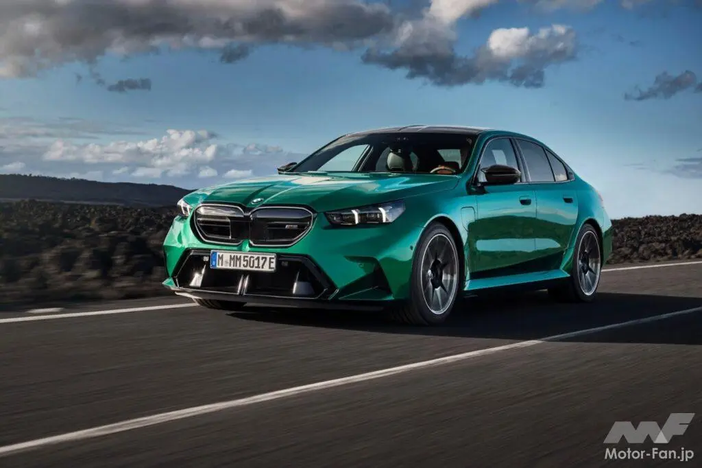 BMW M5 新型第7世代モデルがいよいよ登場! V8ハイブリッドによる727psの圧倒的ハイパフォーマンス! 世界市場導入は2024年11月から