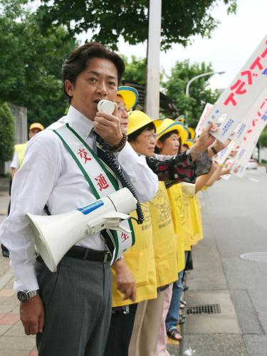 風見しんご　死者ワーストの愛知県で事故防止訴え