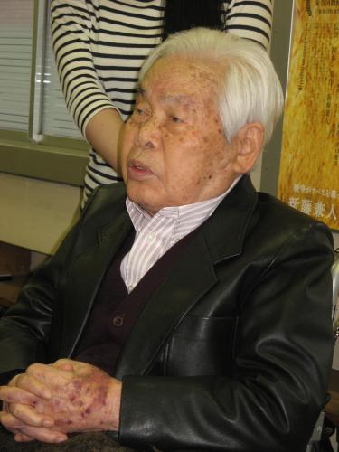 ９９歳・新藤兼人監督は最年長受賞　消えた命「伝える義務」