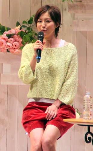 「宝島社　ＩｎＲｅｄ　女子力アップレッスン」イベントでトークショー行った広末涼子