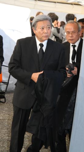 中村勘三郎さんの葬儀・告別式に参列した小倉智昭