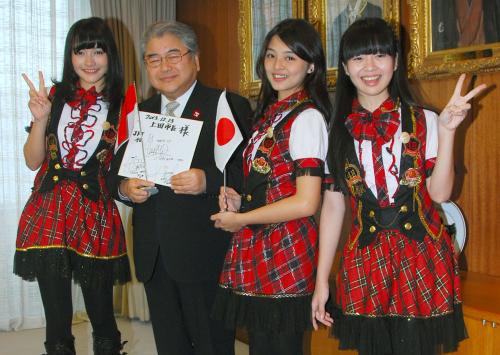 ＪＫＴ４８が札幌市ＰＲ　インドネシア観光客誘致で魅力発信