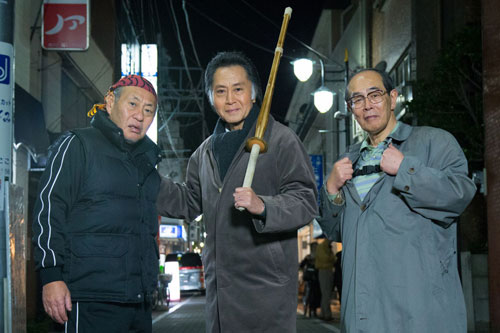「三匹のおっさん」に出演した（左から）泉谷しげる、北大路欣也、志賀廣太郎（Ｃ）テレビ東京