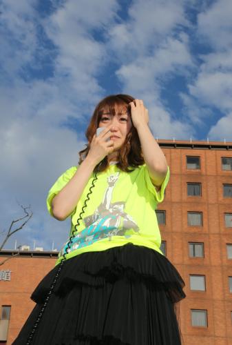 大島優子、ブログでもセレモニー中止報告「悔しい。涙が止まらない」