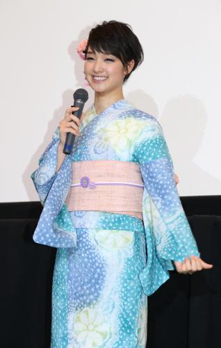 剛力彩芽　浴衣姿で「しっかり女子力を高めたい」