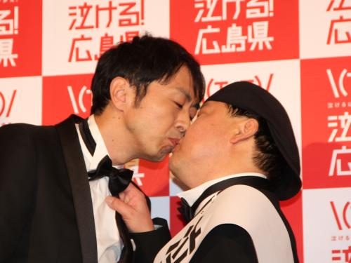 アンガ田中　ダチョウ上島とのキスに「１２年ぶり…女性と変わらない」