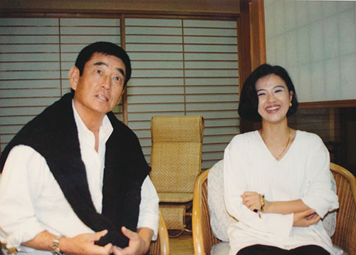 ９６年に高倉さんがラジオでＤＪ初挑戦し、薬師丸ひろ子と共演