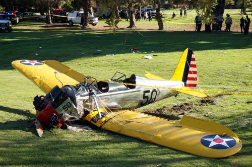 【画像・写真】ハリソン・フォード　小型機で不時着＆大破も…不死身の生還