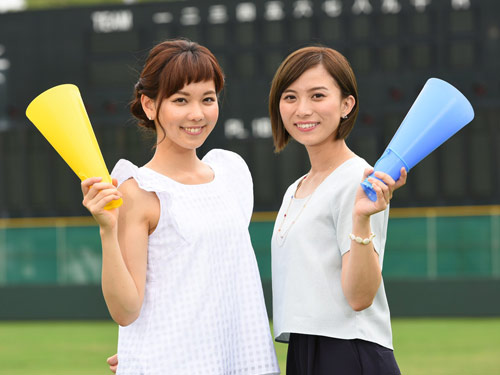 「速報！甲子園への道」キャスターはヒロド歩美＆山本雪乃アナ