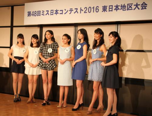 【画像・写真】ミス日本東日本地区代表７人が決定　本選へ「まず行動すること」