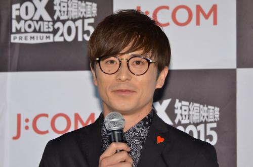 「ＦＯＸムービープレミアム短編映画祭」の授賞式に司会として参加した、オリエンタルラジオの藤森慎吾